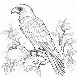 crow perched