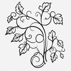 vines with leaves on it
