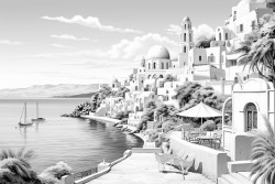 santorini photo