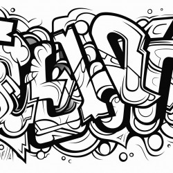 graffiiti text rofs crew