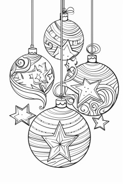 eine weihnachtskugel mit verzierungen