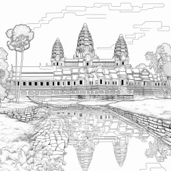 angkor wat in cambodia