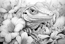 praying mantis on a flower