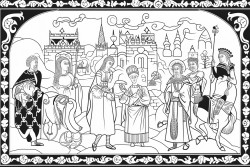 tapestry of medieval serbian history