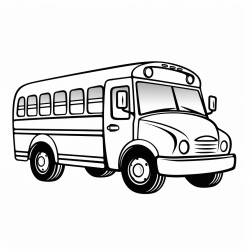 yellow short school bus