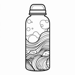stylish water bottle