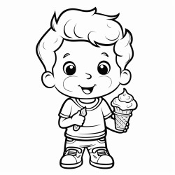 ice cream eating ice cream