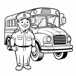 school adults teacher security guard principal bus driver lunch lady coach librarian custodian