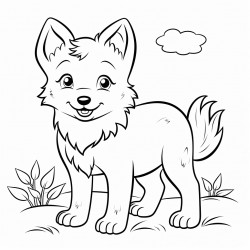 cute wolf