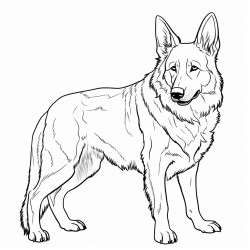 belgian malinois with long hair
