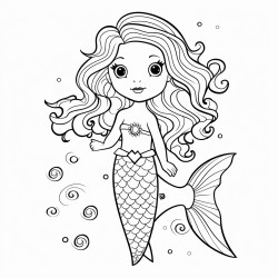 a mermaid