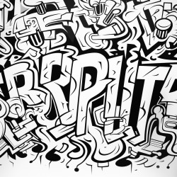 graffiiti text rofs