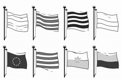 european flags