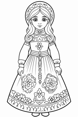 wilka antystresowa kolorowanka