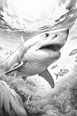 great white shark