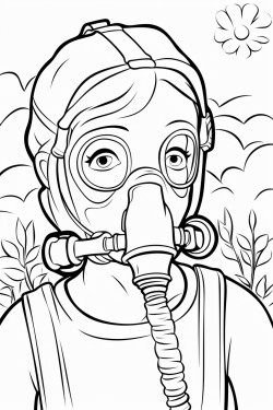 oxygen respiration cycle in a kid