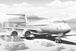 factory of aircrafts