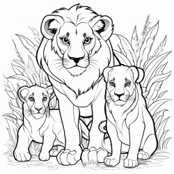 jungle safari lions tigers elephants