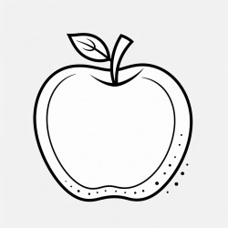 an apple
