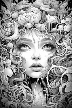 acid trip graffiti art