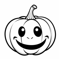 una simpatica calabaza en halloween para nios pequeos