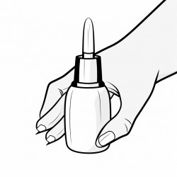 nail buffer bold and easy white background
