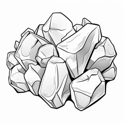 a soft smooth chunk of metal