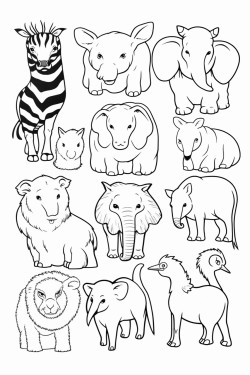 toute lalphabet est animaux pour coloriage enfant