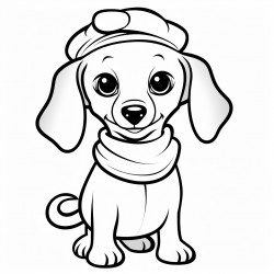 a dachshund wearing a hotdog costume