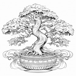 mandala zen bonsai