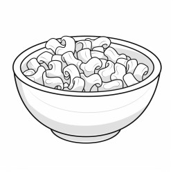 a bowl of macaroni and cheese