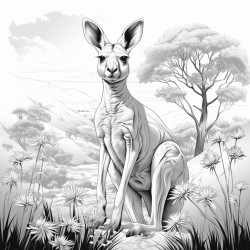 a kangaroo