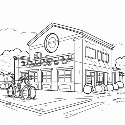 sports center where you train with no people