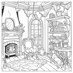 filligree fairy tale hause interior