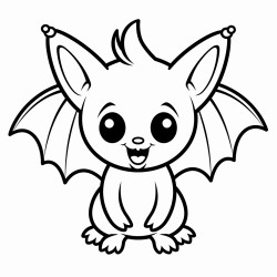 a cute bat
