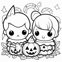cute kawaii halloween