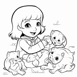coloriage de rentre avec un lmurien