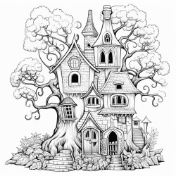 house and tree