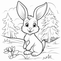 the photo as a coloring page