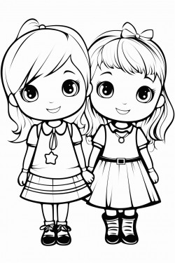 two girls