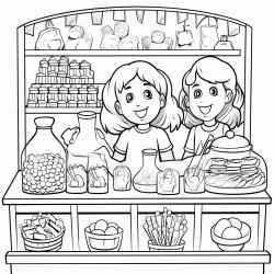 candy store