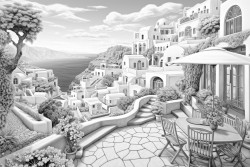 santorini photo