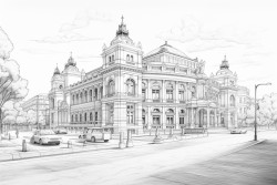art deco palace in vienn