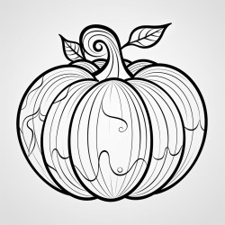 doodle pumpkin