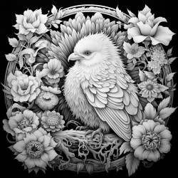 fowers and mythical creatures