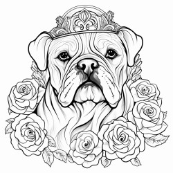 skeleton english bulldog
