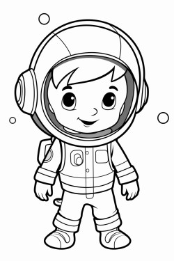 un mono encontrando un casco de astronauta