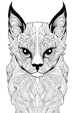 evil looking siamese cat no color no shade