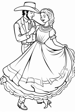 pareja que baila san juanito