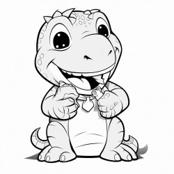 tyrannosaurus rex hugging a teddy bear